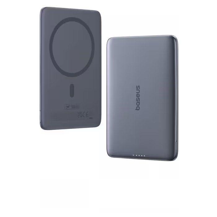 Powerbank Magnético BASEUS PicoGo AM41 (5000 mAh - USB Type-C - Cinzento) — miniatura 4