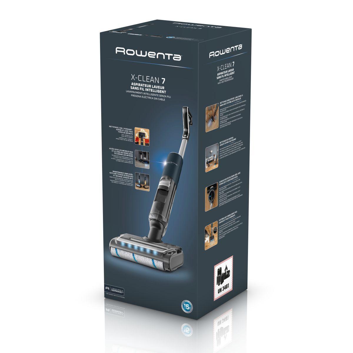 Aspirador Vertical ROWENTA X-Clean 7 GZ5735E0 (Altura 115,6 cm - Preto e Cromado), miniatura 3