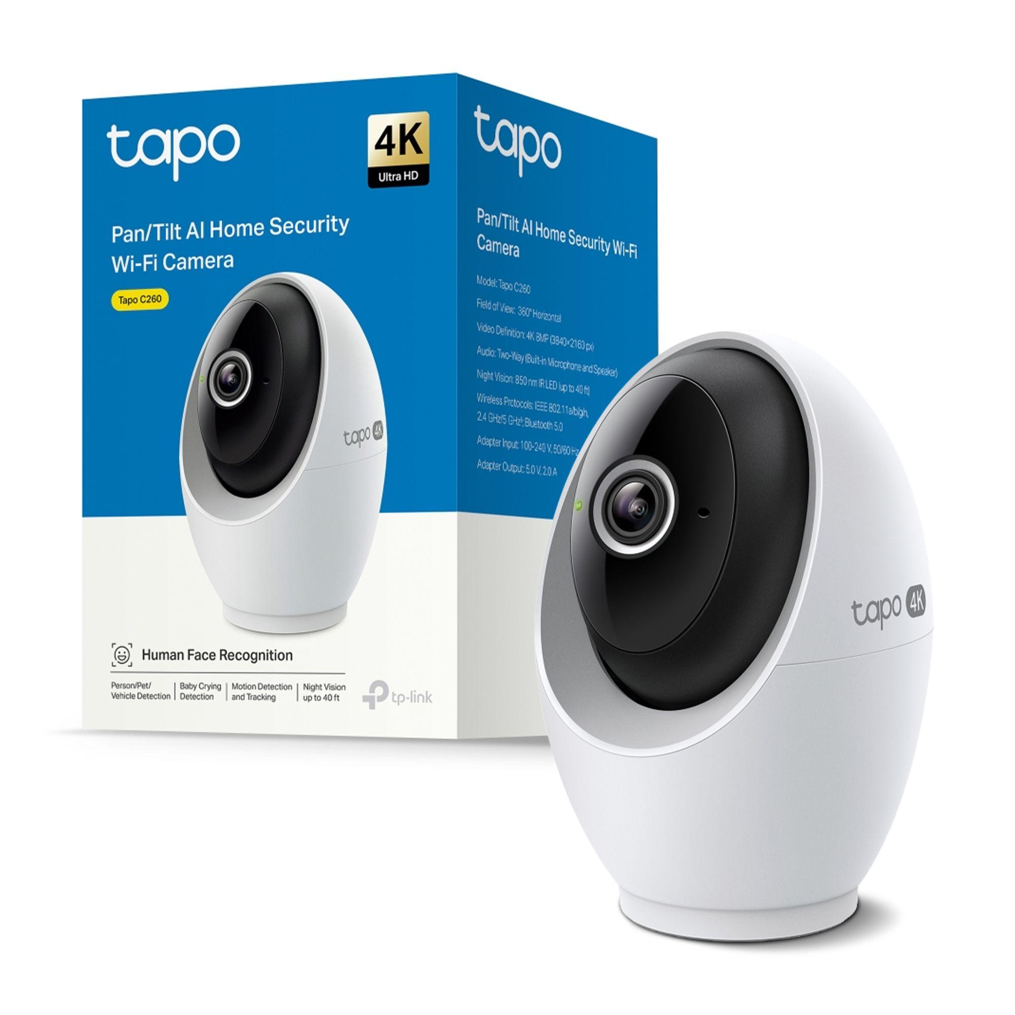 Câmara de Segurança IP TP-LINK Tapo C260 (Interior - 8 MP - 3840 x 2160 pixels - Branco) — miniatura 5