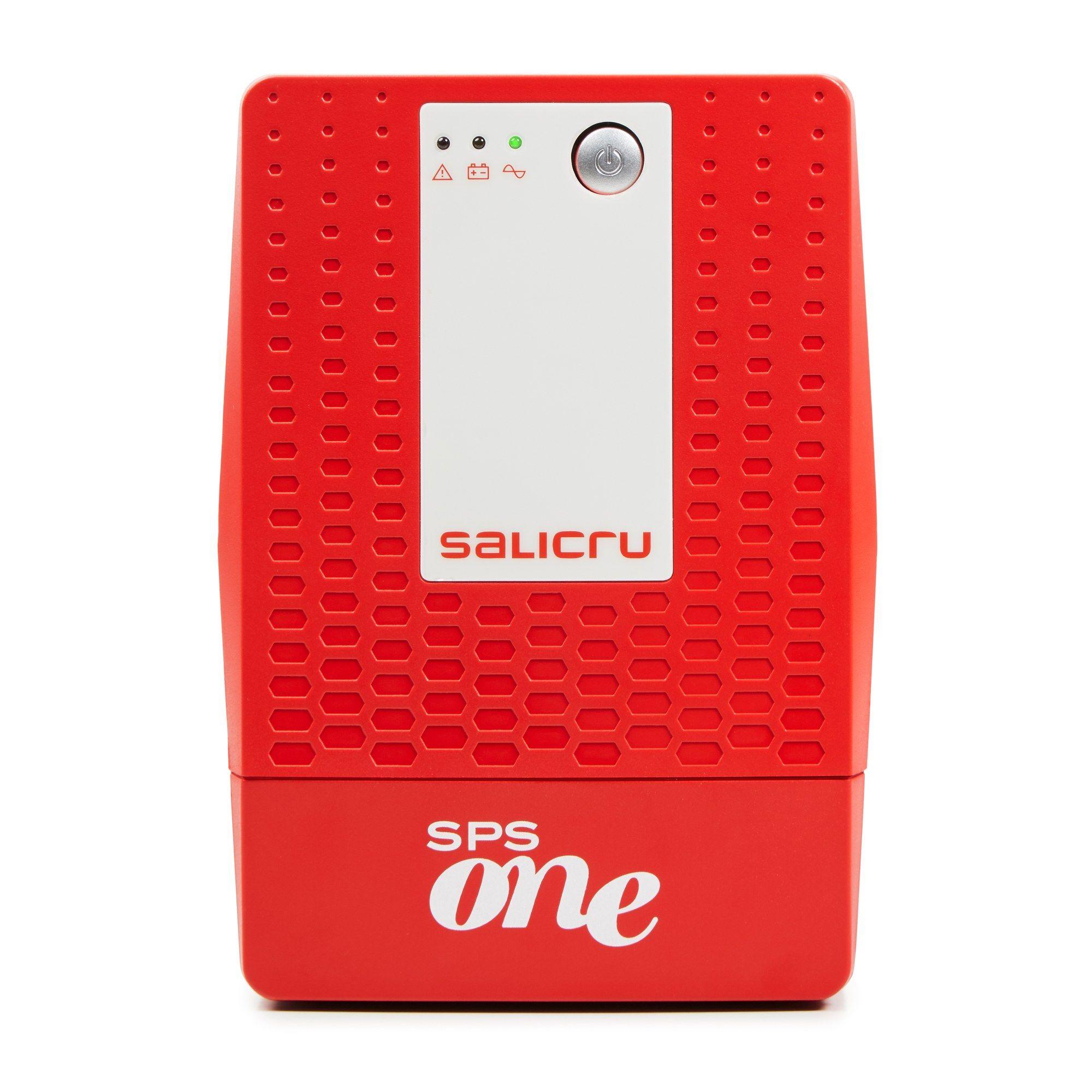 SAI SALICRU SPS 1100 ONE IEC (Windows, Linux, Unix, Mac - IEC C13 - Vermelho e Branco), miniatura 2