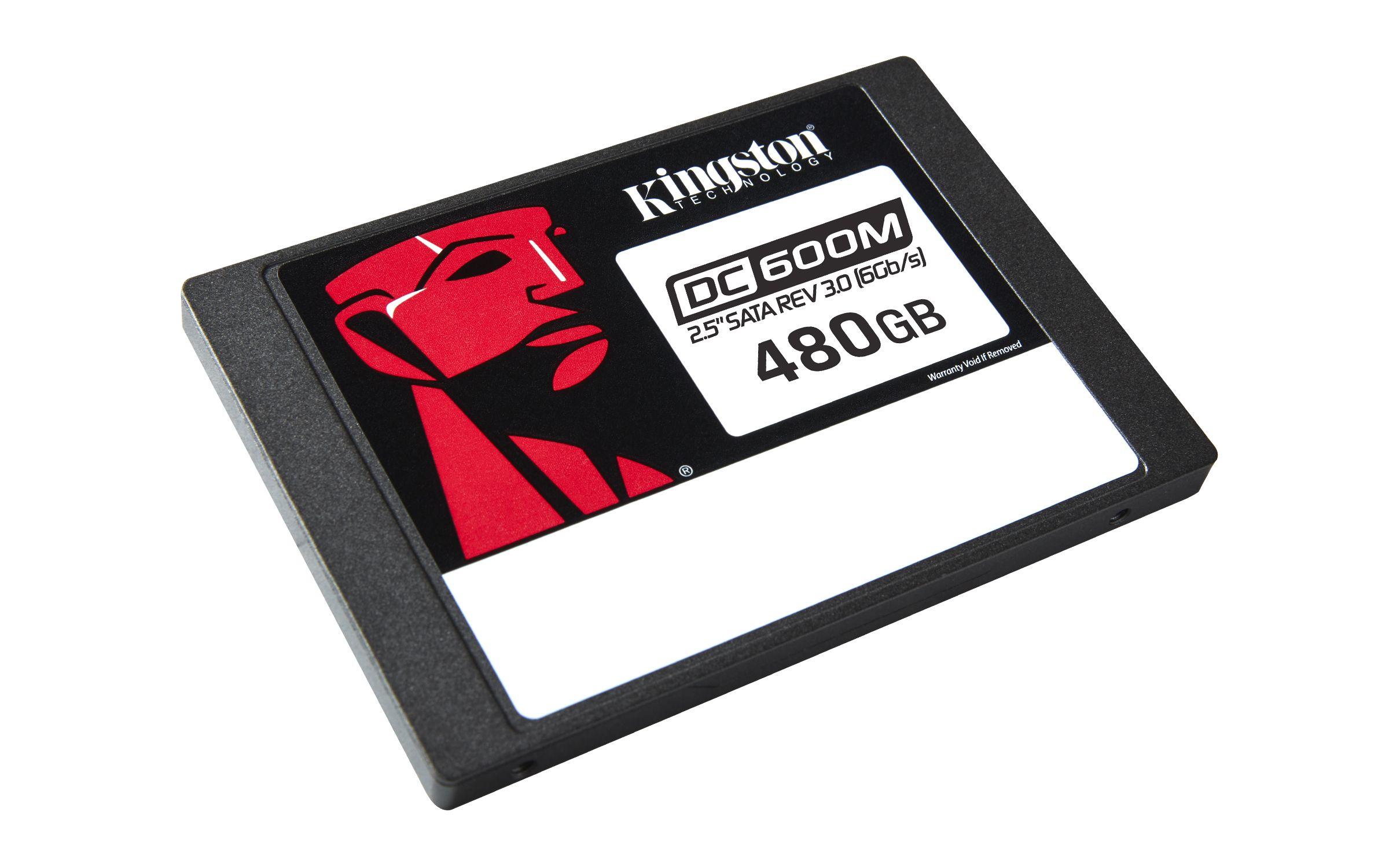 SSD KINGSTON DC600M (480 GB - 2.5" - Serial ATA III - Preto) — miniatura 2