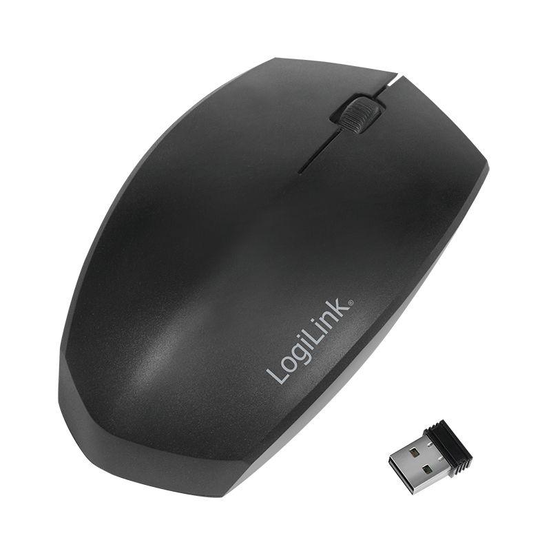 Rato LOGILINK ID0191 (1200 DPI - Ótico - Bluetooth - Preto)