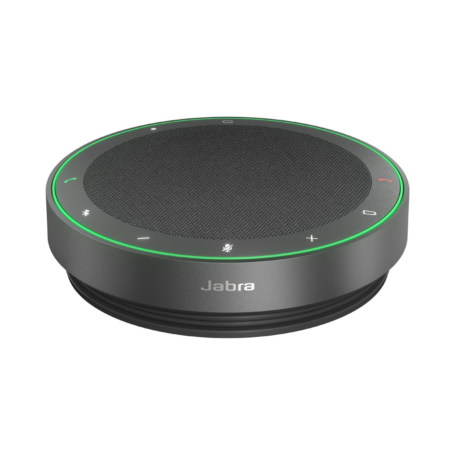 Altifalante para Conferências JABRA Speak2 75 UC Link 380C (Com fios e sem fios - Preto)