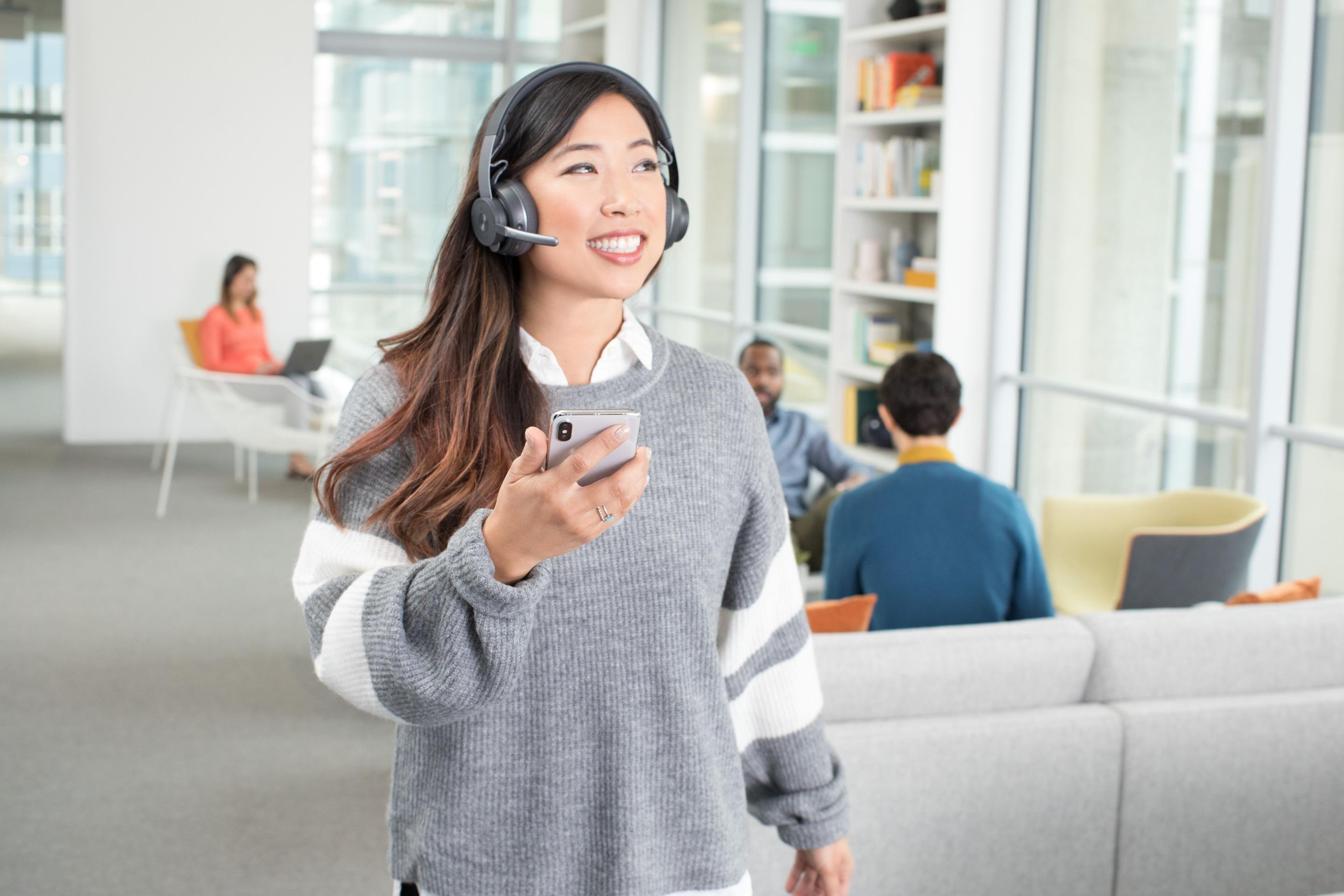 Auscultadores LOGITECH Zone Wireless (Binaural - Sem fios - Supra-aural - Grafite) — miniatura 10