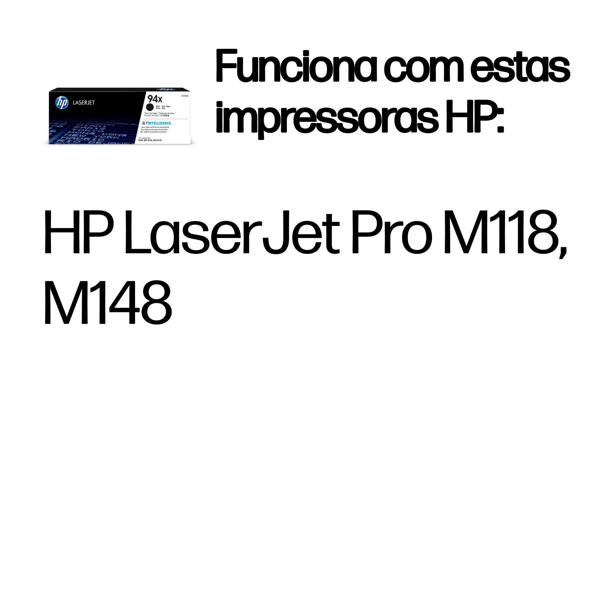 Toner HP 94X CF294X (2800 páginas - Preto), miniatura 2