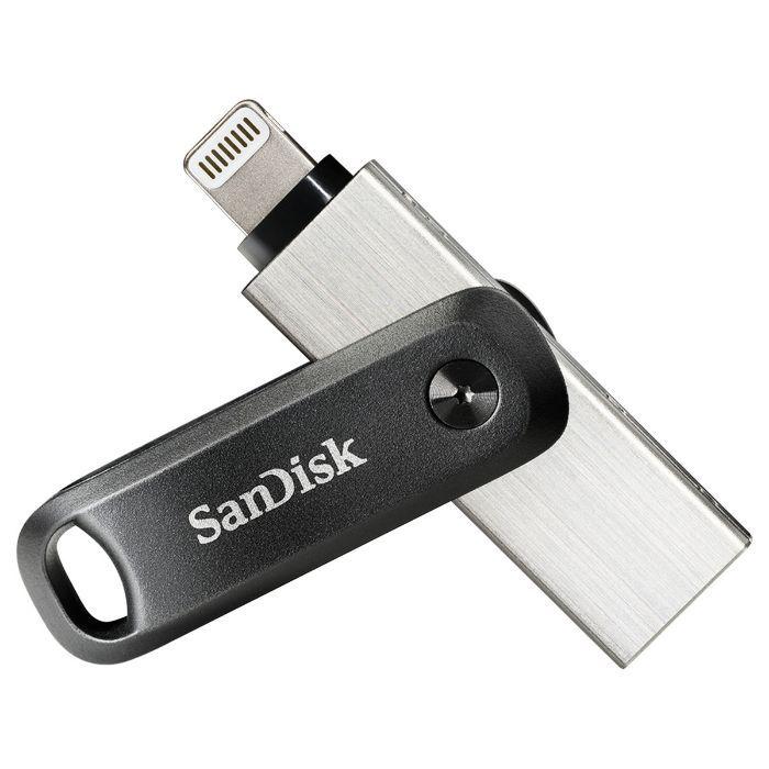 Pen USB SANDISK iXpand Go (USB 3.0 / Apple Lightning - Preto) — miniatura 2
