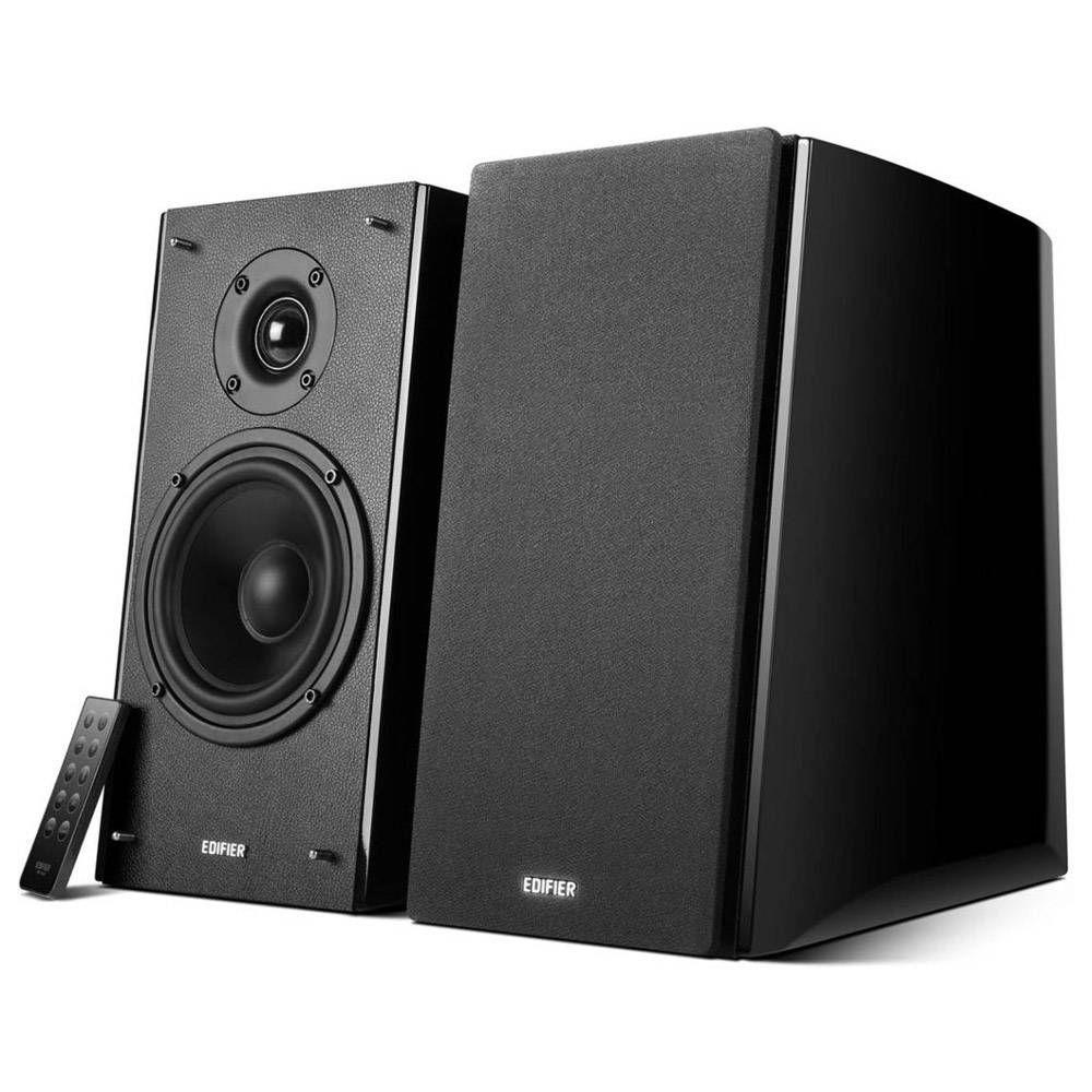 Colunas Hi-Fi EDIFIER R2000DB (120 W - Bluetooth e ligação com fios - Preto)