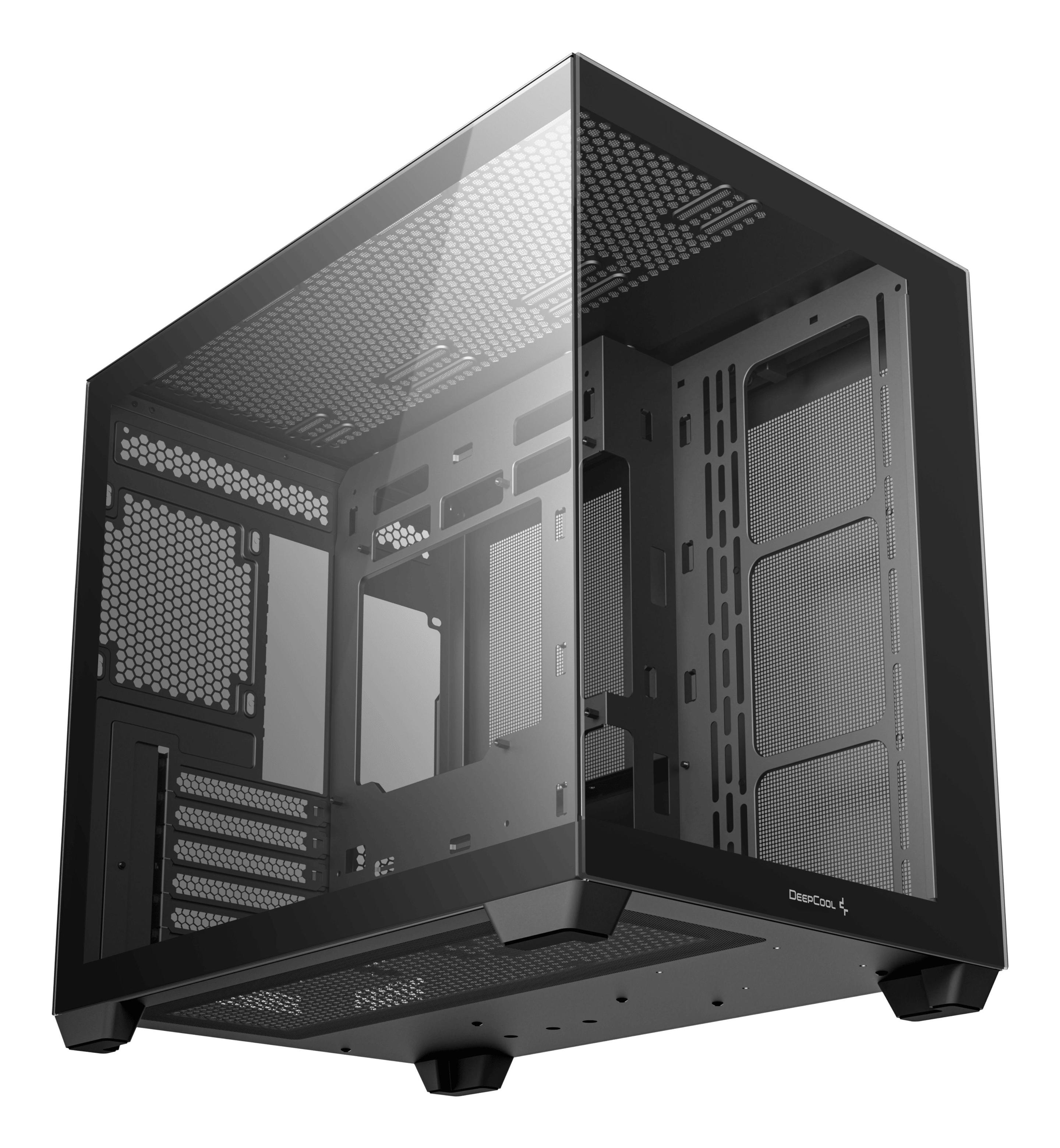Caixa PC DEEPCOOL CG530 (ATX, ITX, micro ATX - ATX, PS2 - Midi Tower - Preto) — miniatura 3