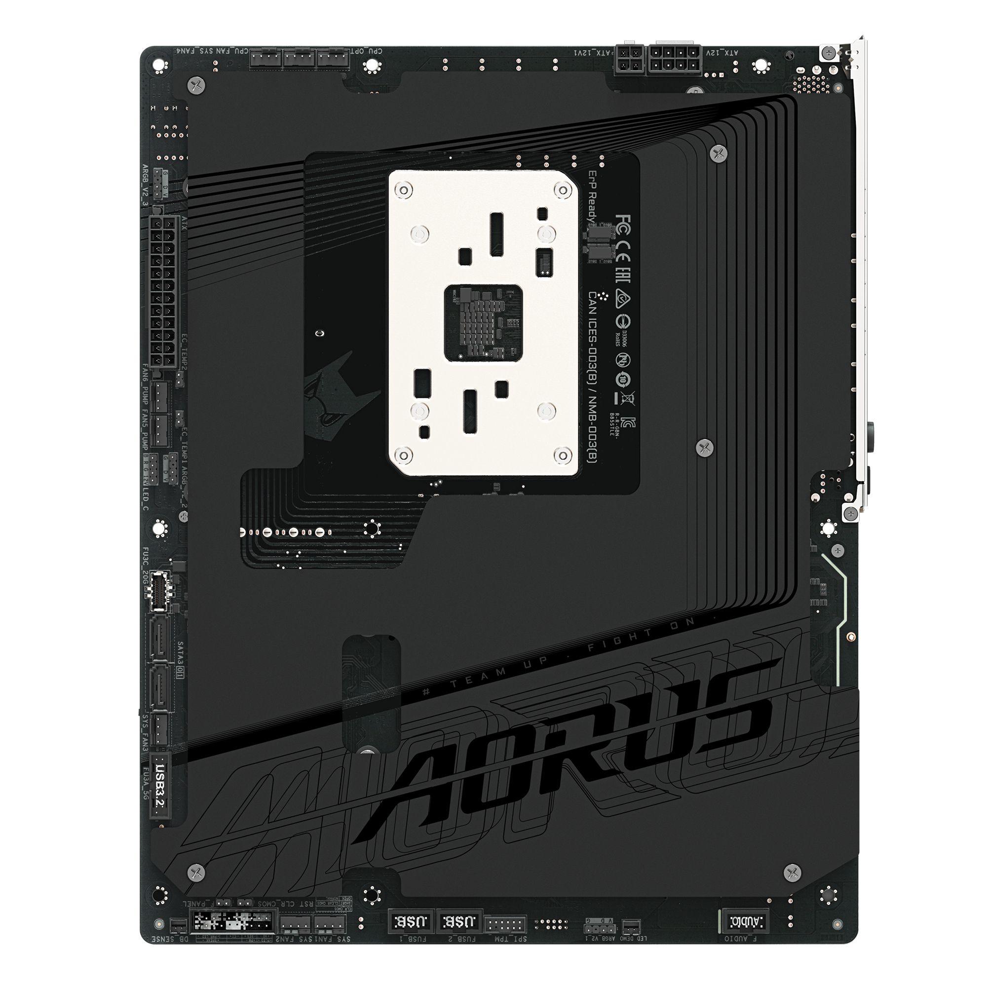 Motherboard GIGABYTE B850 AORUS STEALTH (AM5 - ATX - Duplo canal - Preto), miniatura 4