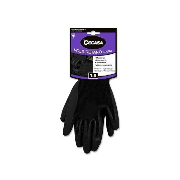 Luvas de Trabalho CEGASA 327486 (Preto)