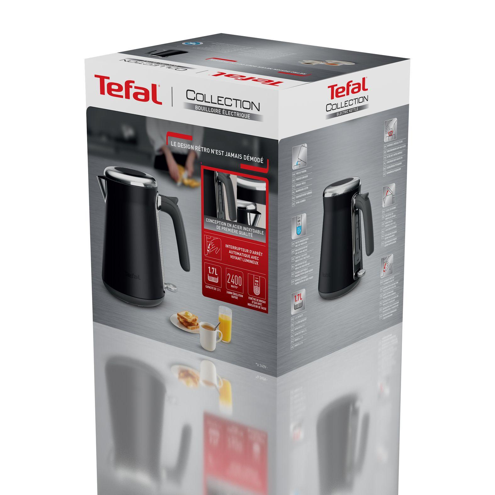 Jarro Elétrico TEFAL KI6668E0 (2400 W - 1,7 l - Aço inoxidável - Preto/Inox), miniatura 12