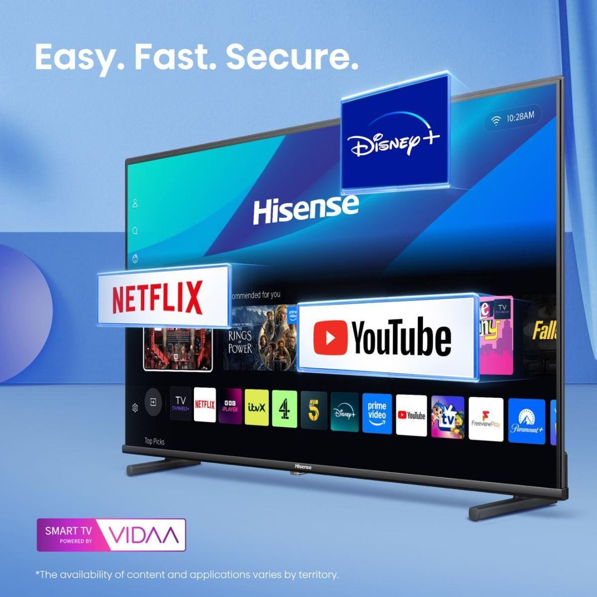 Televisor QLED HISENSE 40A5Q (40" - QLED - 60 Hz - Preto) — miniatura 9
