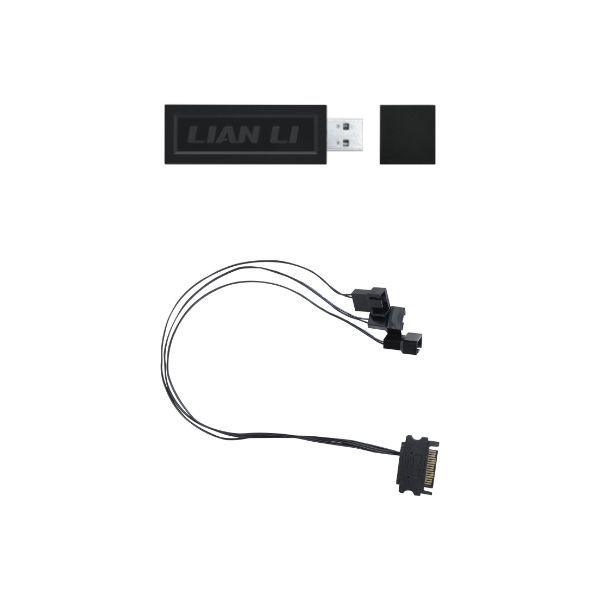 Controlador RGB Endereçável LIAN LI UNI FAN Wireless Controller V2.1 (Preto) — miniatura 4