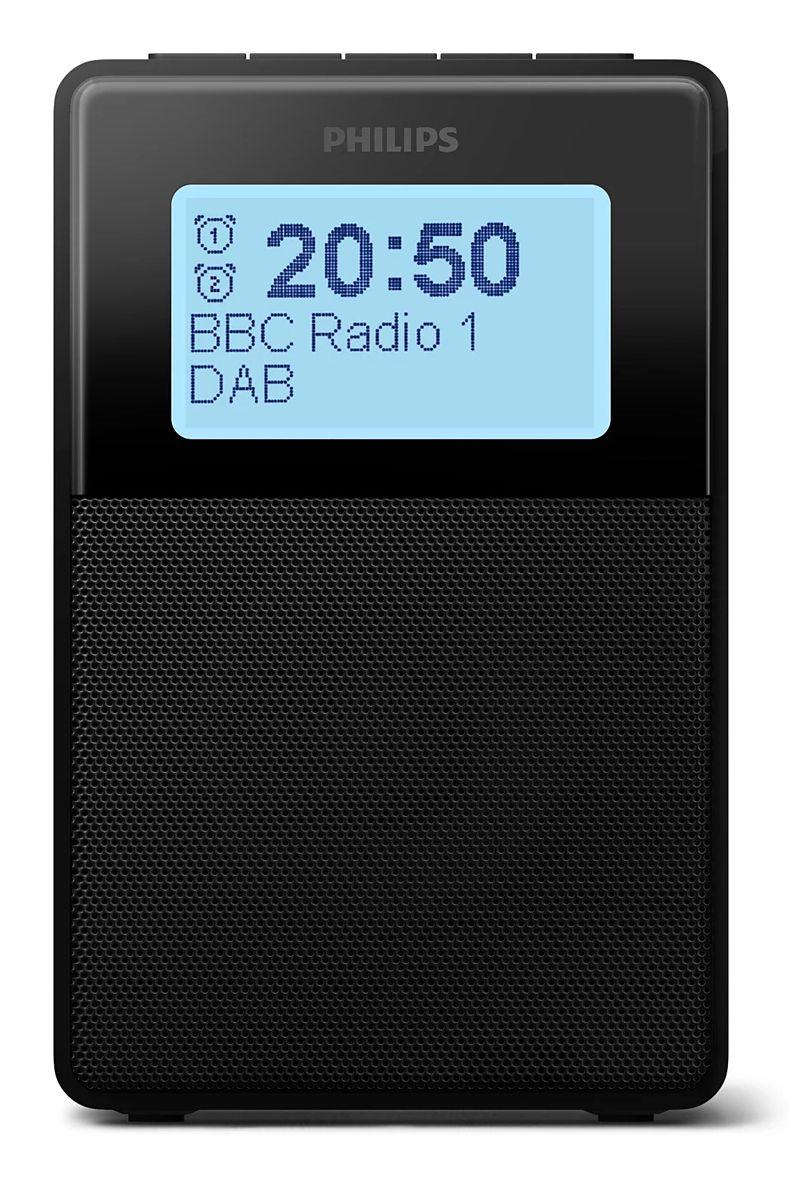 Rádio-Despertador PHILIPS TAR5100/10 (Preto)
