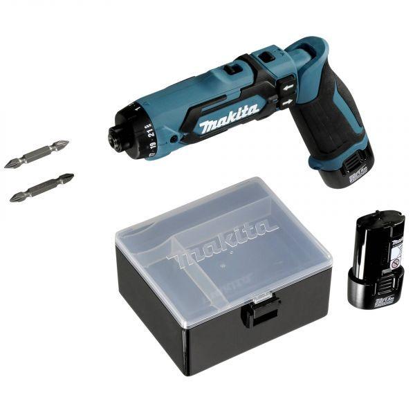 Aparafusadora a Bateria MAKITA DF012DSE (Preto/Azul), miniatura 2