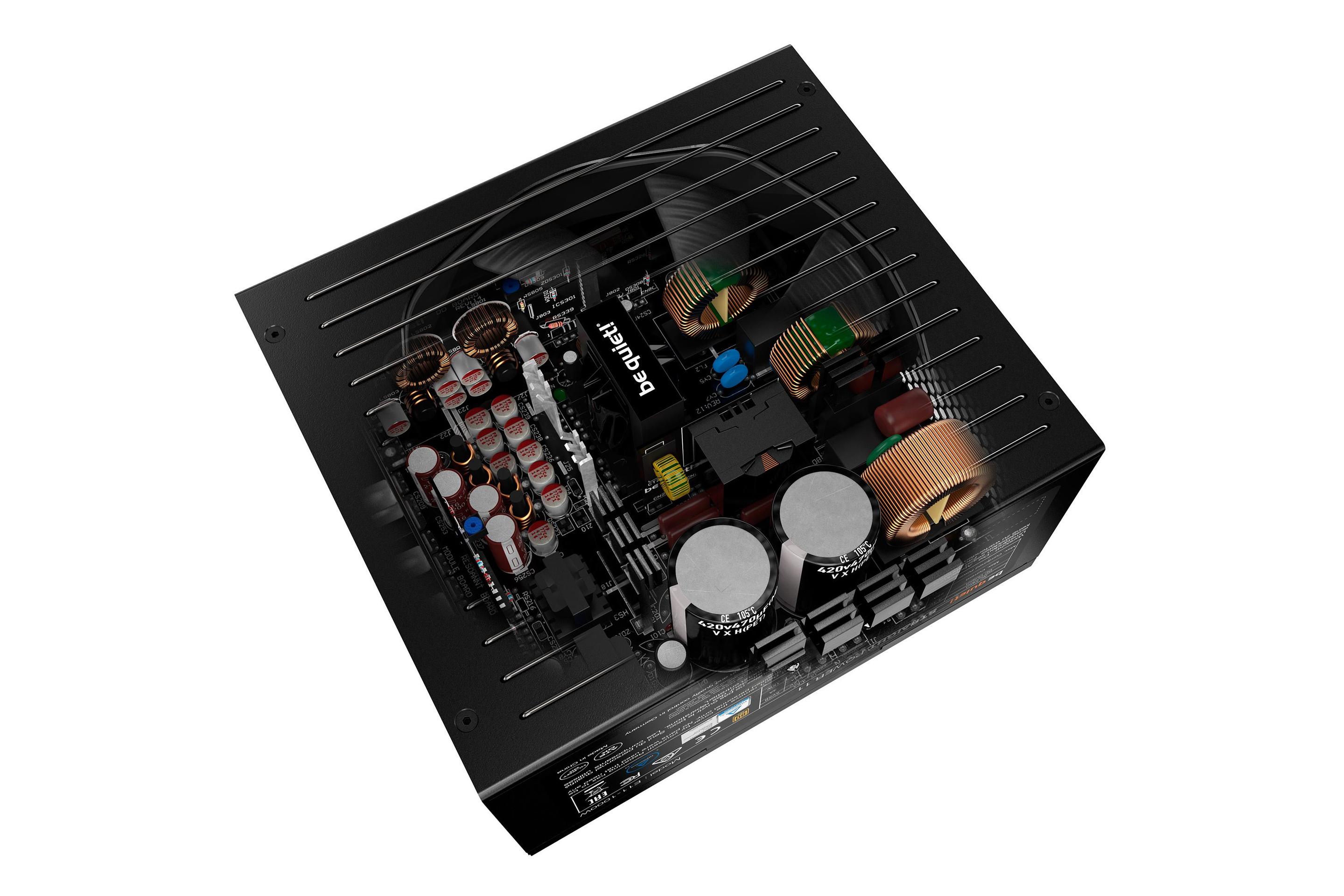 Fonte de Alimentação BE QUIET! Straight Power 12 Platinum BN338 (ATX, micro ATX, Mini-ATX - ATX - 1000 W - Preto), miniatura 6