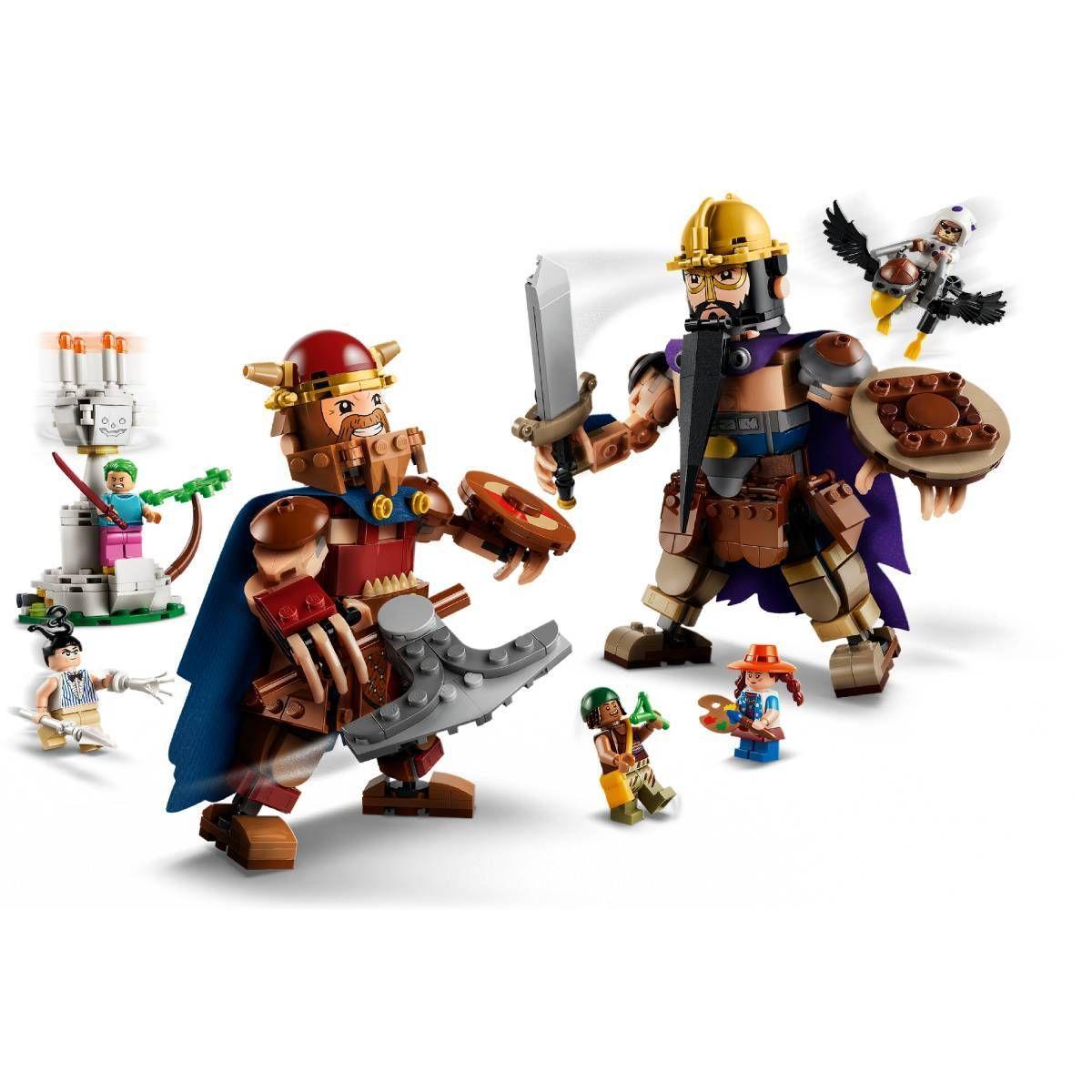 LEGO 75644 One Piece Dorry contra Brogy – Gigantes de Little Garden (9+ anos - 733 peças), miniatura 5