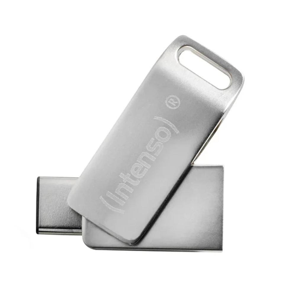 Pen USB INTENSO cMobile Line (Rotativo - USB Tipo-A / USB Tipo-C - USB 3.2 Gen 1 - Preto)