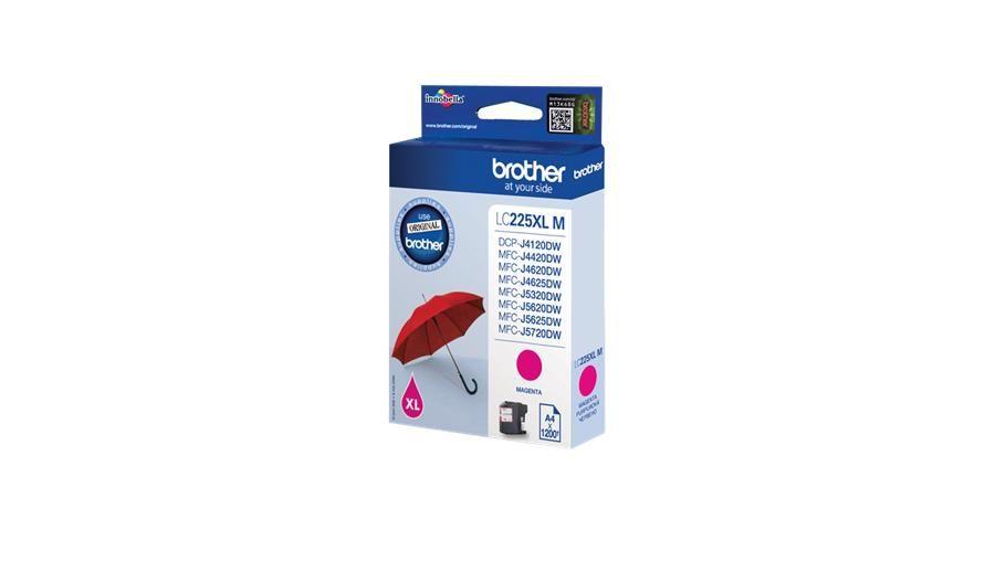 Tinteiro BROTHER LC225XLMBP (1200 páginas - Magenta) — miniatura 4