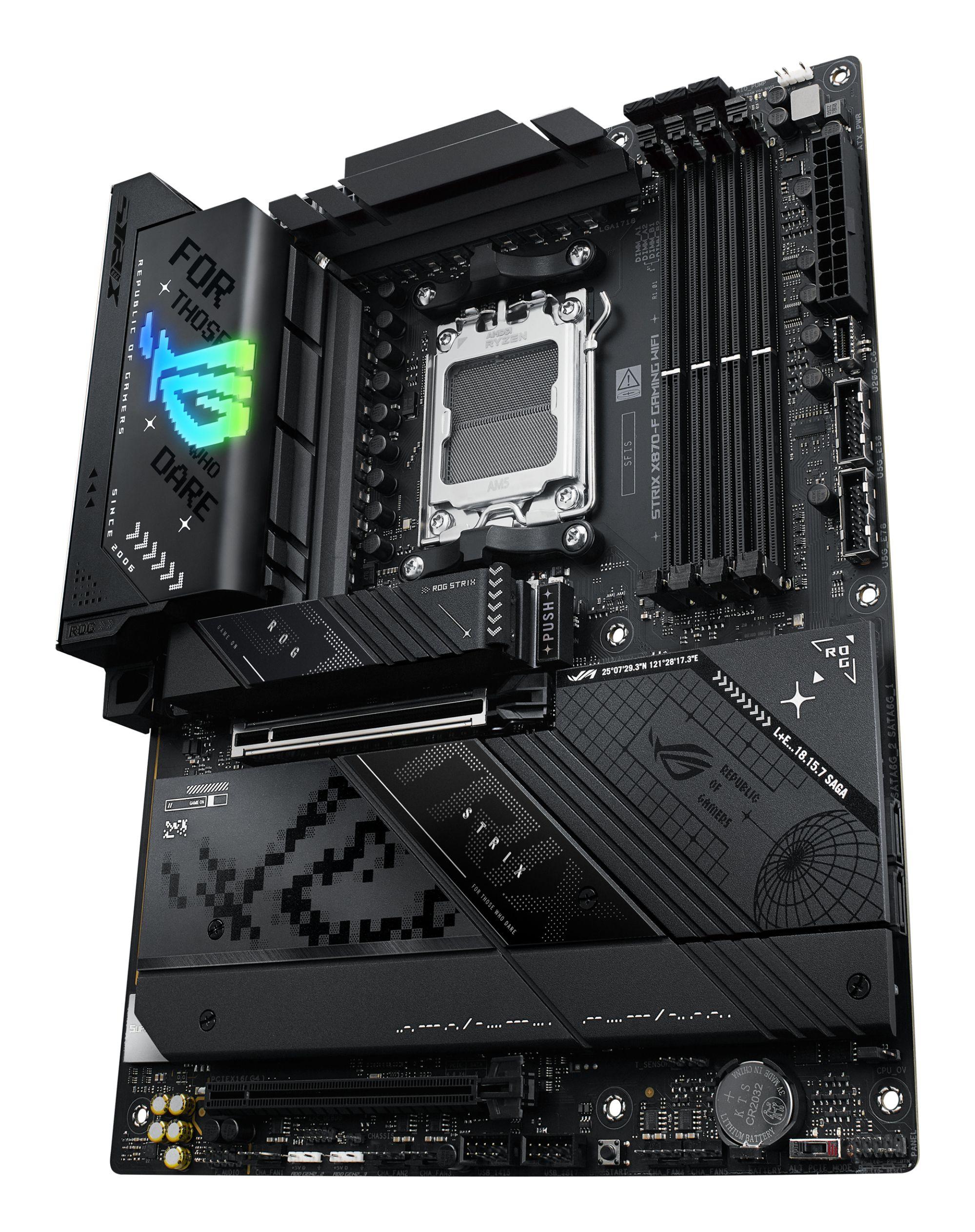 Motherboard ASUS ROG Strix X870-F Gaming WiFi (AM5 - ATX - Duplo canal - Preto), miniatura 6