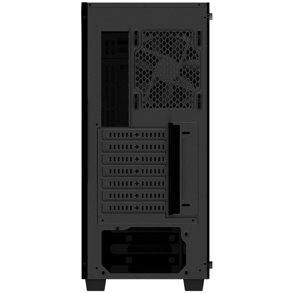 Caixa PC GIGABYTE C200 GLASS (ATX, Micro ATX, Mini-ITX - Midi Tower - ATX, Micro ATX, ITX - Preto) — miniatura 4