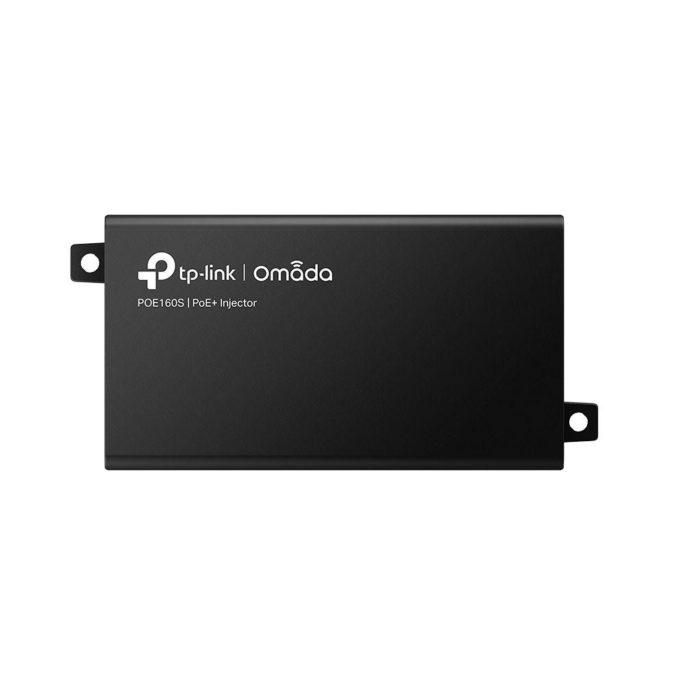 Injetor PoE TP-LINK OMADA POE160S (Gigabit Ethernet - 1 unidade - 10, 100, 1000 Mbit/s - Preto) — miniatura 2