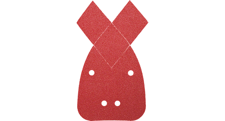 Folhas Abrasivas para Lixadora Delta BOSCH 2608607430 (95 x 135 mm)