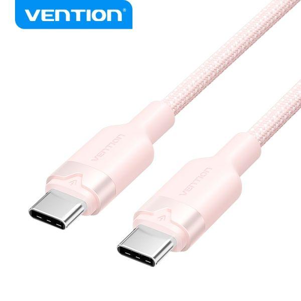 Cabo USB-C VENTION TRDPF (1 m - USB-C - Rosa)
