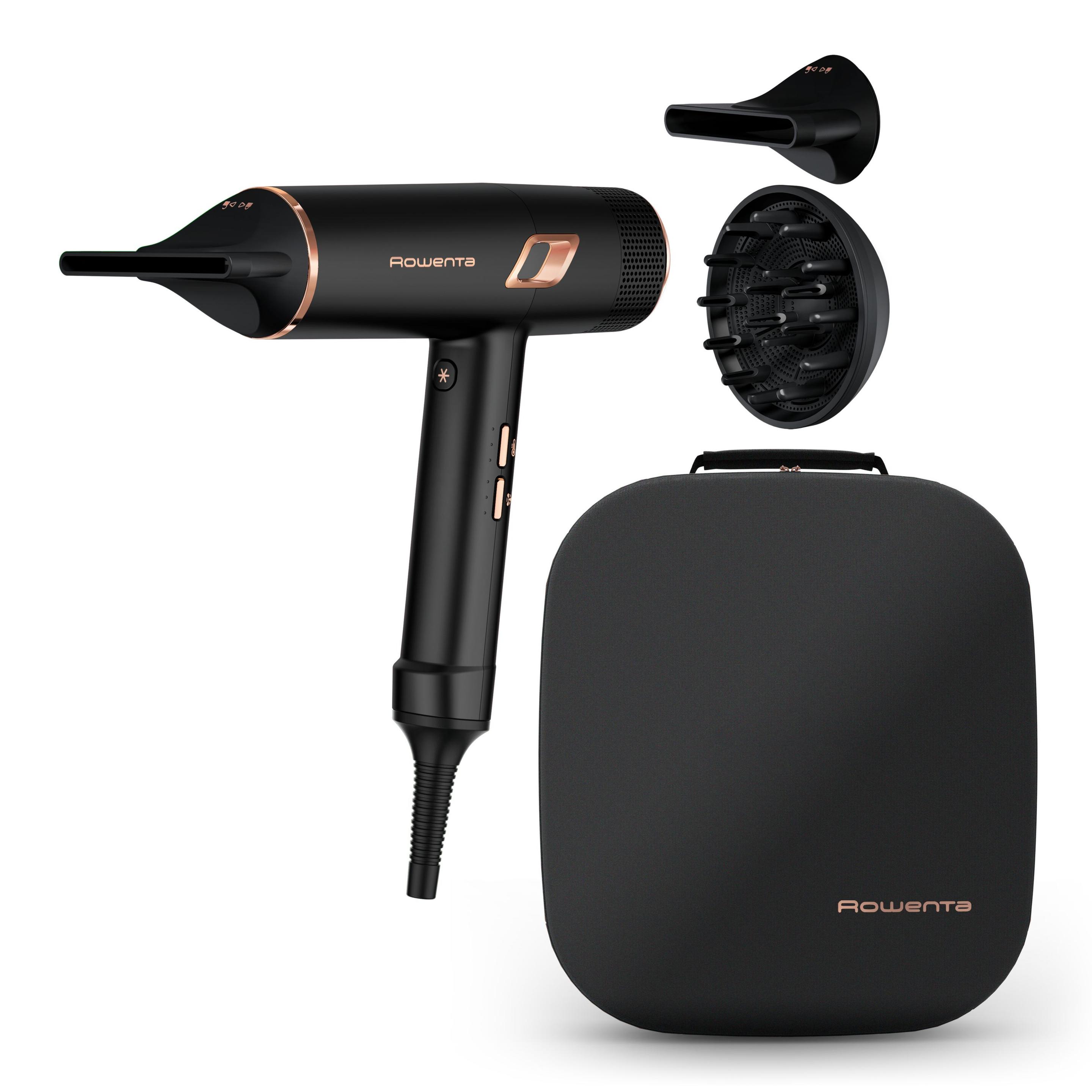 Secador de Cabelo ROWENTA Ultimate Experience CV9920F3 (Preto e Cobre)