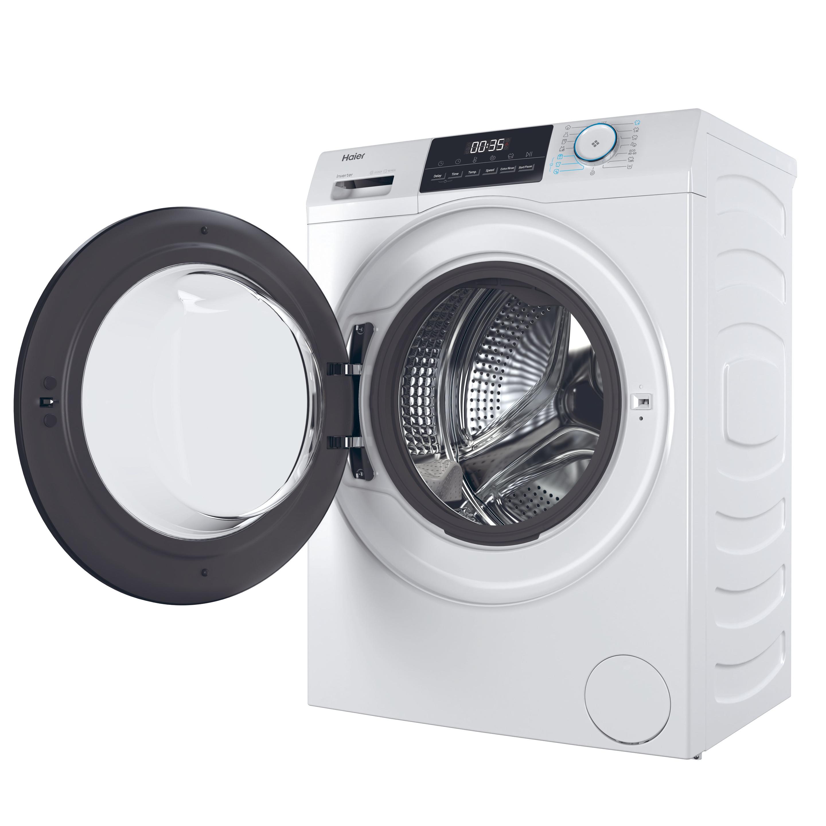 Máquina de Lavar Roupa Independente HAIER HW80BP14929AS (1400 RPM - B - A - Branco) — miniatura 5