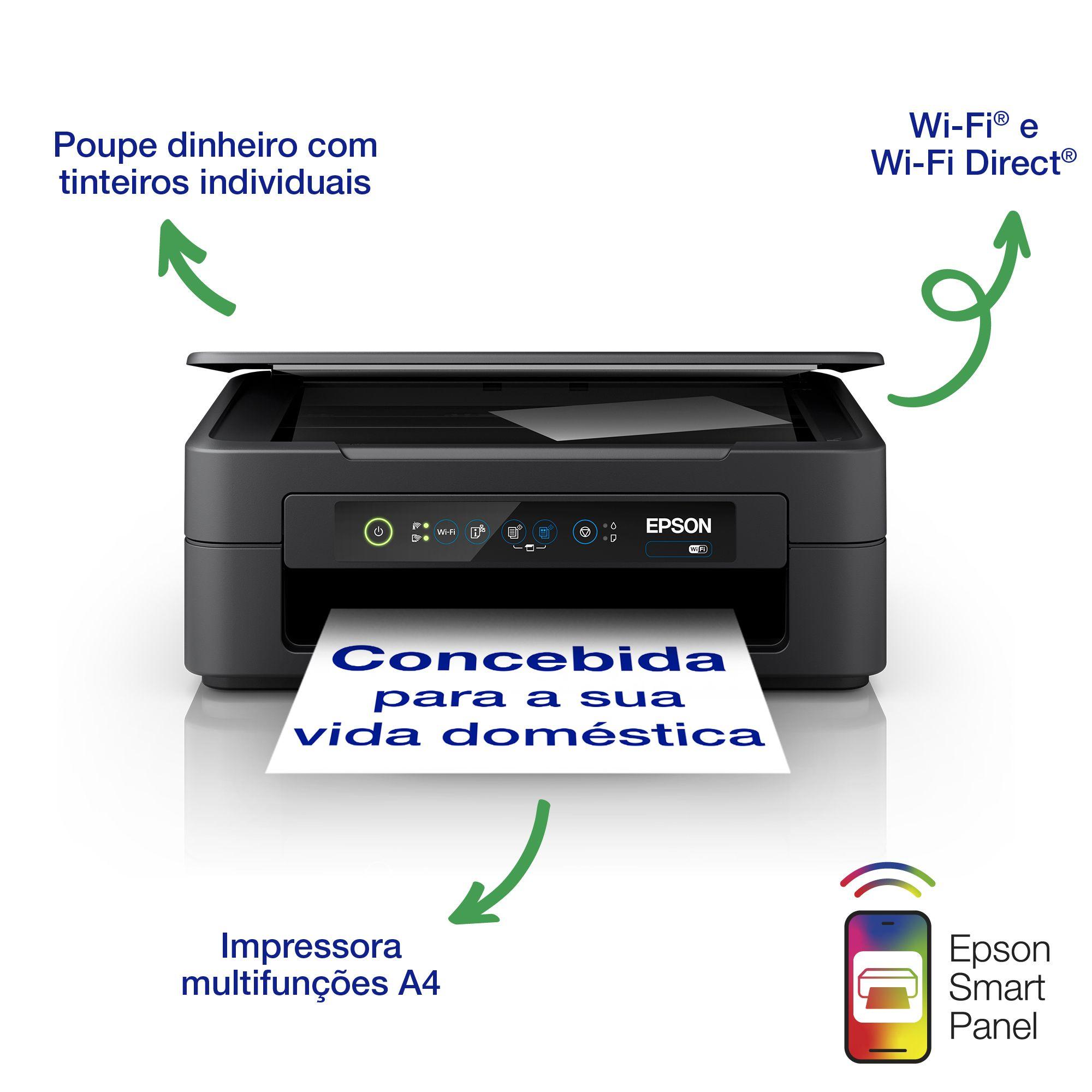 Impressora Multifunções EPSON Expression Home XP-2205 (A4 - Impressão a cores - 50 folhas - Preto), miniatura 3