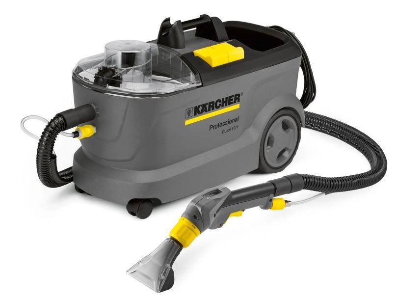 Aspirador de Injeção-Extração KÄRCHER Professional Puzzi 10/1 (Altura 44 cm - 25,4 kPa - Tapetes, pisos duros - Preto e Amarelo), miniatura 3