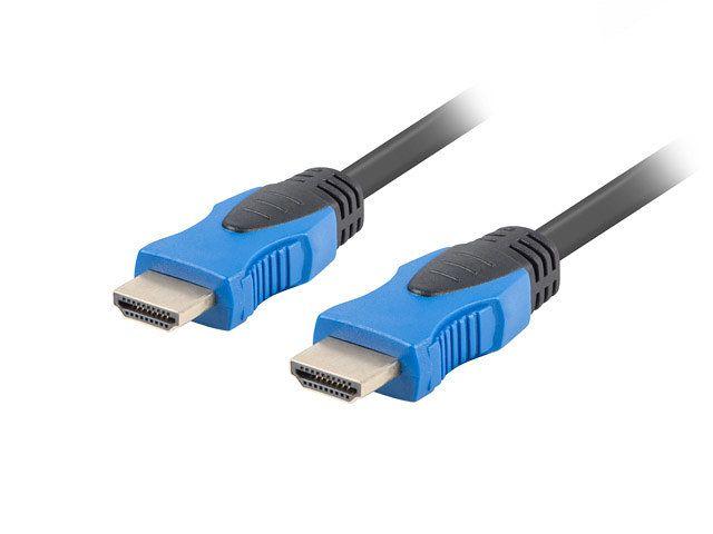 Cabo HDMI LANBERG CA-HDMI-20CU-0200-BK (20 m - 144 Hz - HDMI Tipo A - Preto) — imagem 1
