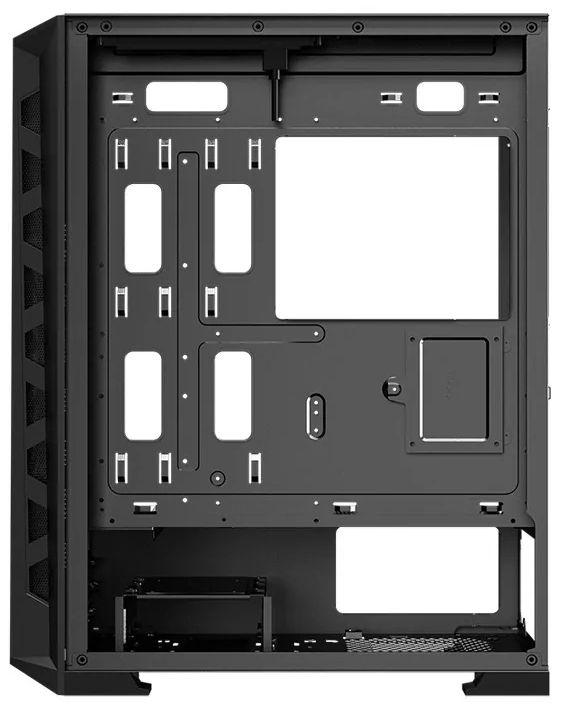 Caixa PC Gaming HIDITEC MH12 (ATX, E-ATX, ITX, Micro-ATX - Tower - 16 cm - Preto) — miniatura 5
