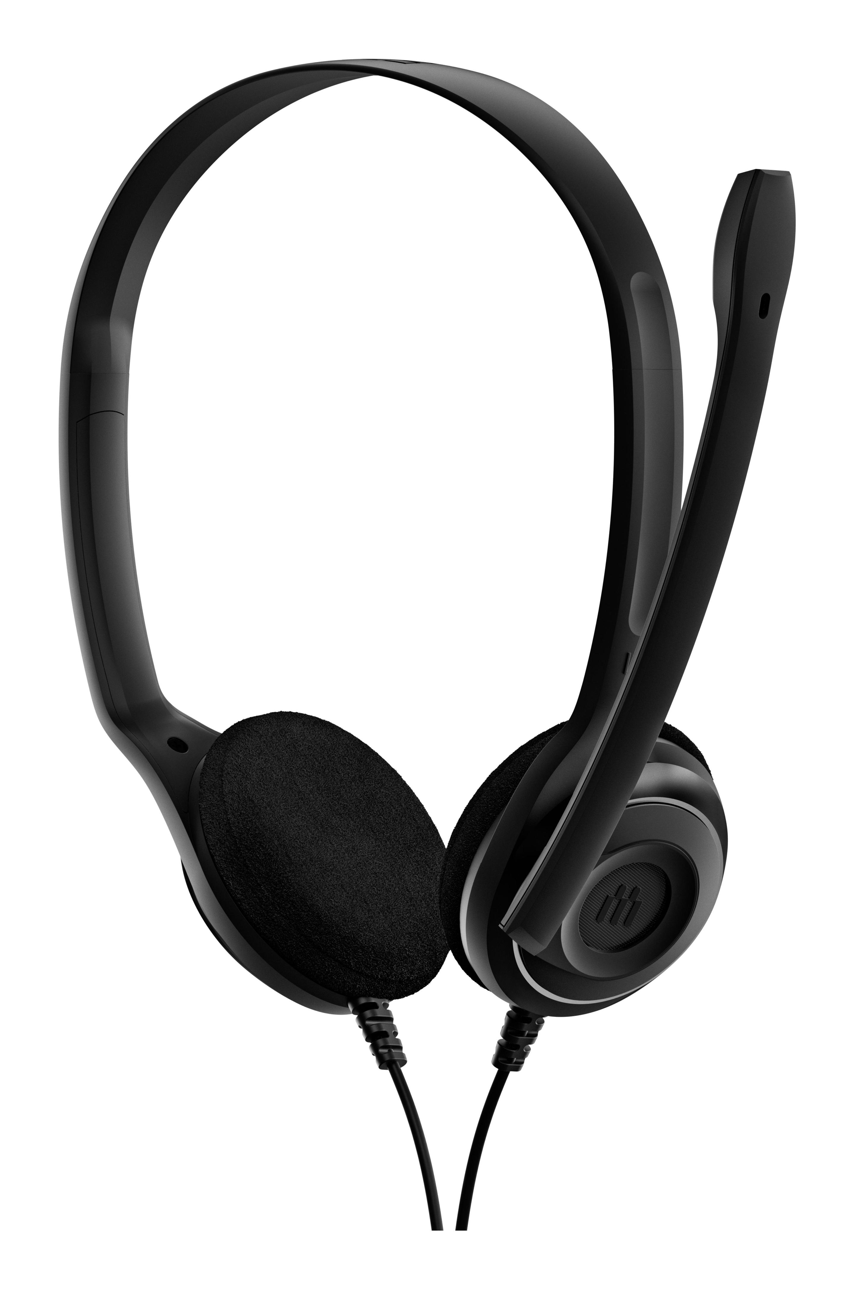 Headset EPOS PC 8 USB (Binaural - Com fios - On Ear - Preto)