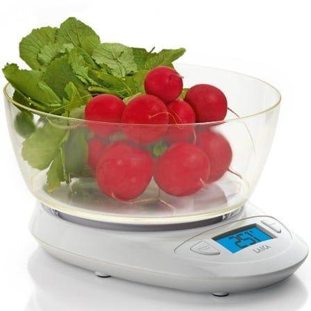 Balança de Cozinha LAICA KS1019W (Altura 10,5 cm - Branco)