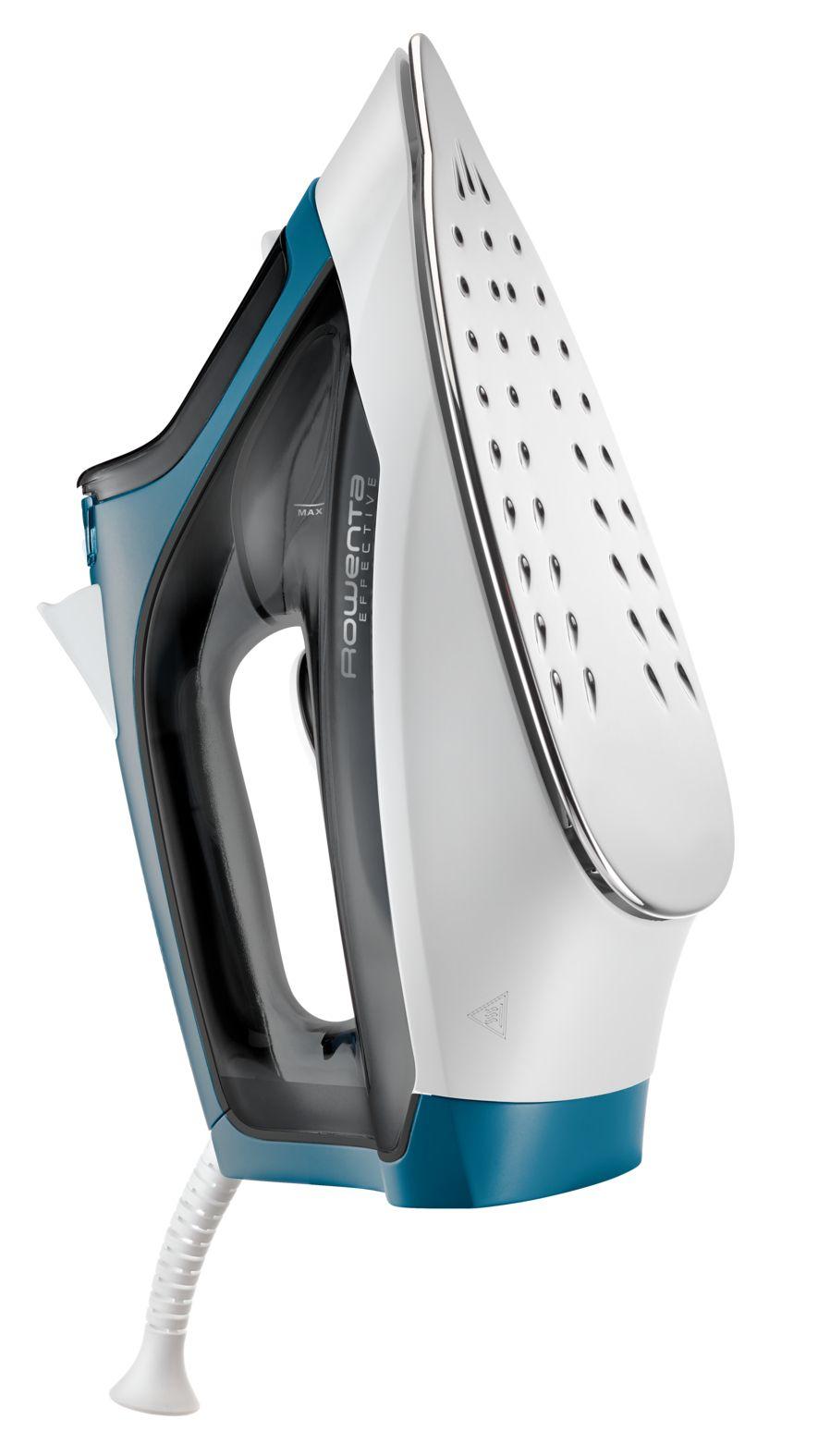 Ferro de Engomar ROWENTA DX1550D1 (2200 W - 0,25 l - Base em aço inoxidável - Azul), miniatura 2