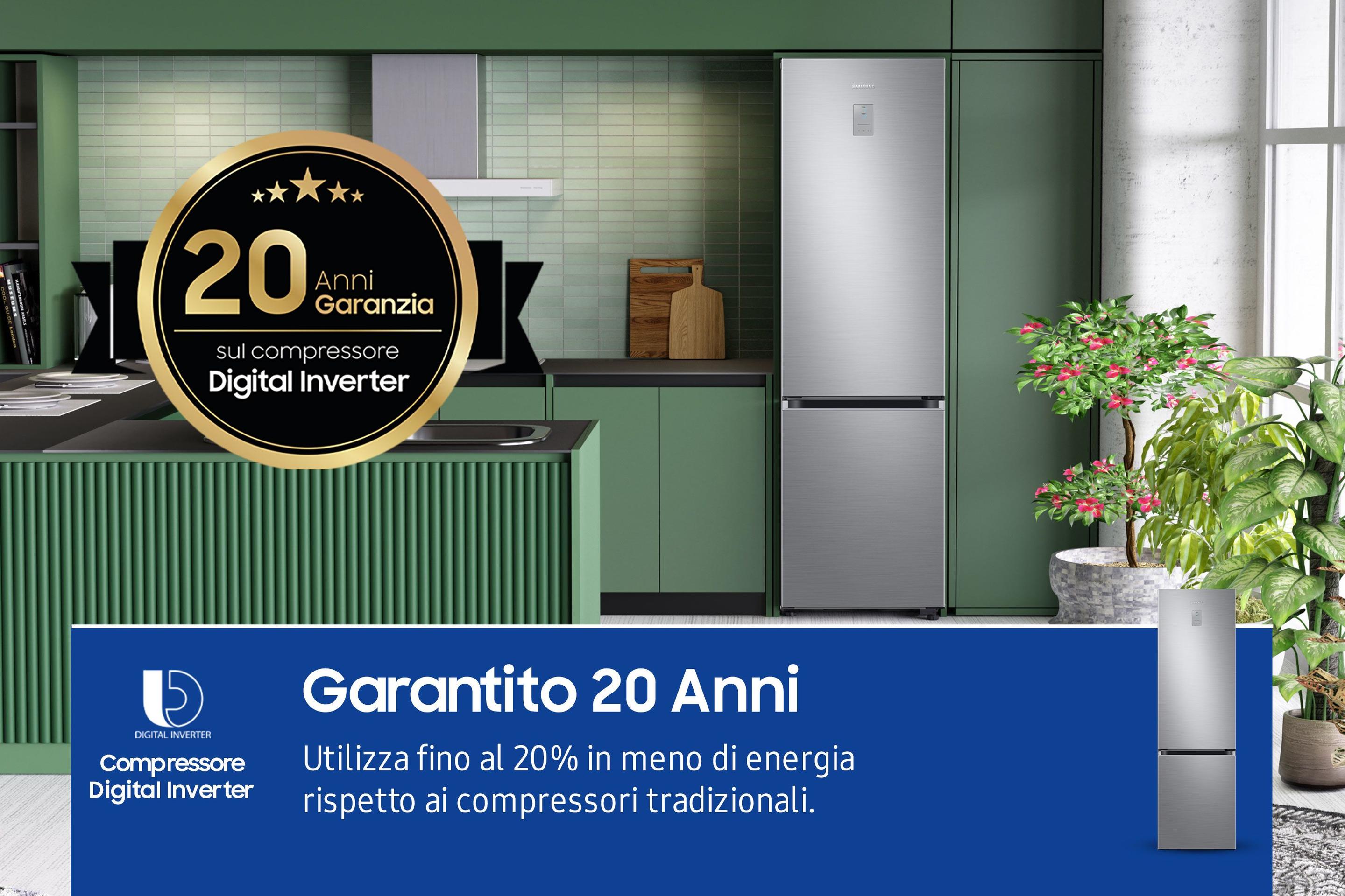 Frigorífico Combinado Independente SAMSUNG RB38C776CS9/EF (390 l - 203x59,5x65,8 cm - 60 cm - Inox) — miniatura 9