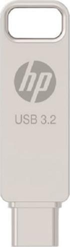 Pen USB HP x206C-A (USB 3.2 - Prateado)
