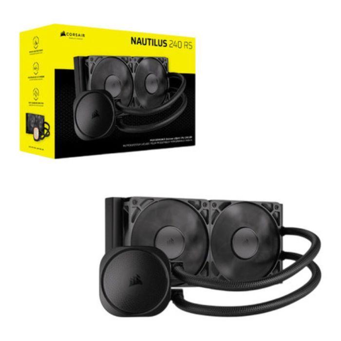 Sistema de Refrigeração Líquida CORSAIR Nautilus 240 RS (LGA 1700, AM4, AM5 - 2100 RPM - Altura 12,5 cm - Preto), miniatura 4