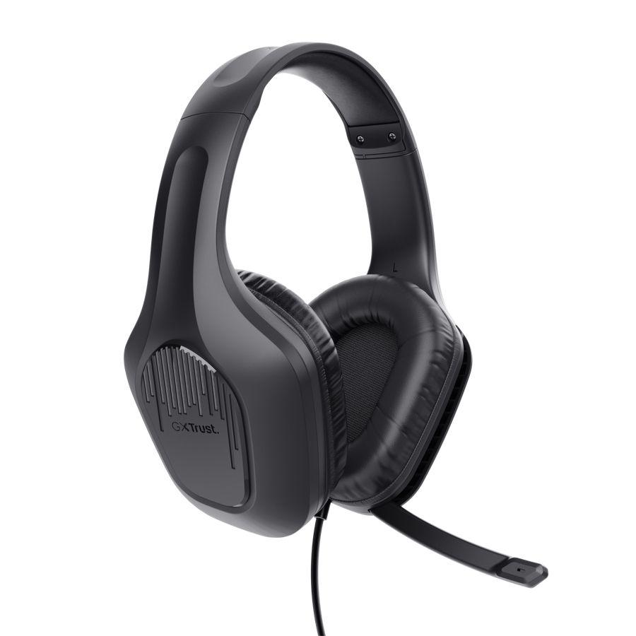 Headset Gaming TRUST GXT 417 Zirox (Binaural - Com fios - Circum-aural - Preto), miniatura 4