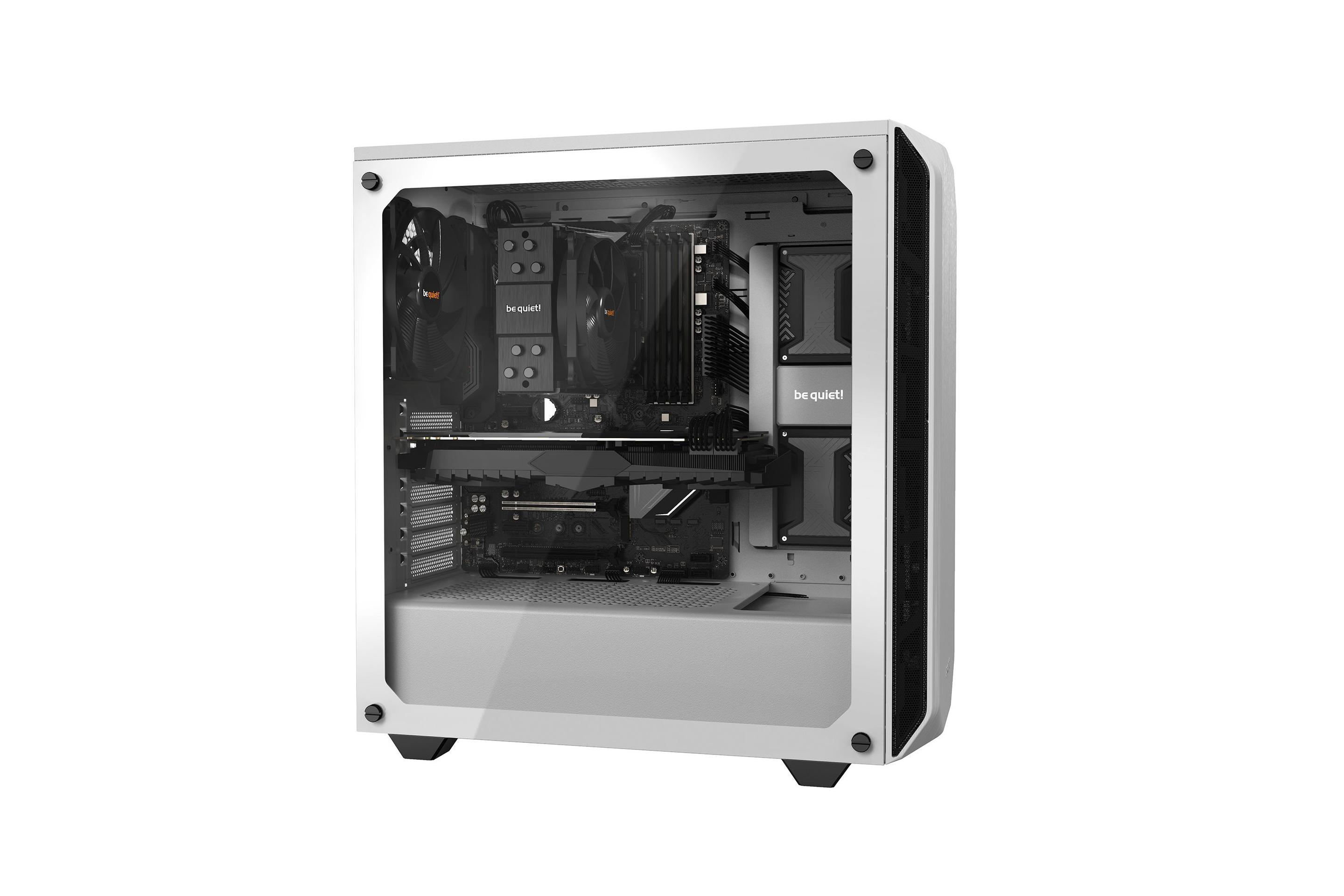 Caixa PC BE QUIET! Pure Base 500 Window (ATX, Mini-ATX, Mini-ITX - ATX, PS2 - Midi Tower - Branco) — miniatura 8