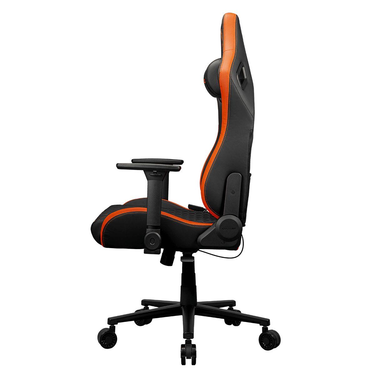 Cadeira Gaming COUGAR Defensor (120 kg - 136,5 cm - 4D - Preto/Laranja), miniatura 6