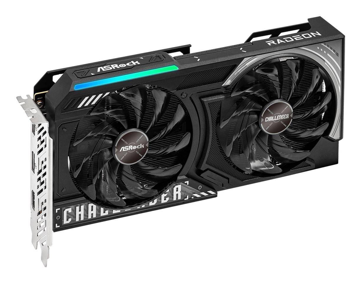 Placa Gráfica ASROCK RX9060XT CL 16GO (AMD Radeon RX 9060 XT - 16 GB - GDDR6 - Preto), miniatura 3
