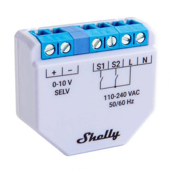Regulador de Luz SHELLY Plus Dimmer 0-10V (Cinzento/Azul), miniatura 5