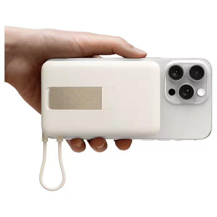 Powerbank XIAOMI Magnetic Power Bank 10000 33W (10000 mAh - 37 Wh - USB Type-C - Bege) — miniatura 3