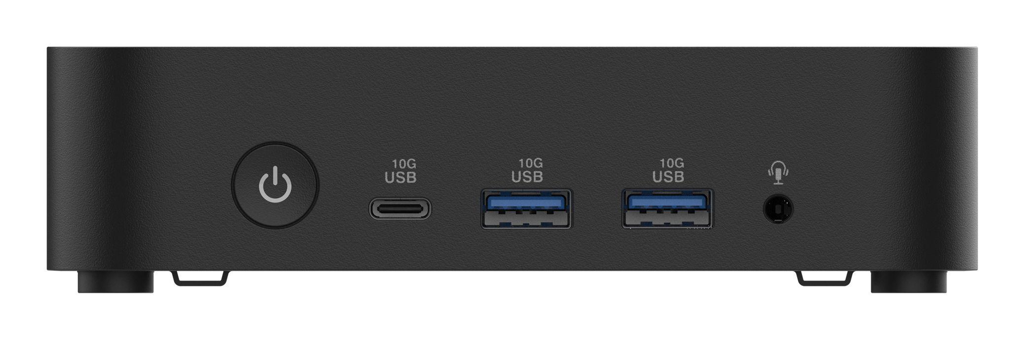 Mini PC Barebone ASUS NUC 14 Essential RNUC14MNK2500002 (Não incluído - N250 - 16 GB - Preto) — miniatura 2