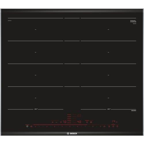 Placa de Indução Encastre BOSCH PXY675DC1E (4 zonas - 7400 W - Cerâmica - Preto)