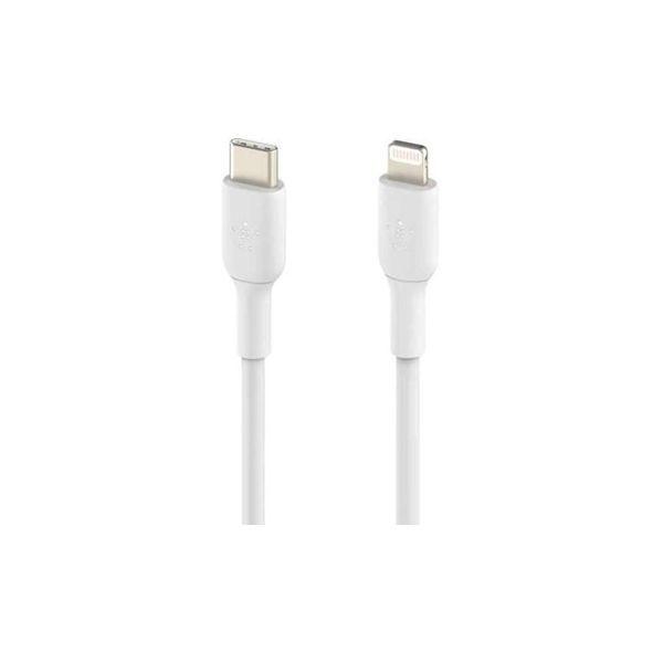 Cabo USB-C para Lightning BELKIN CAA003BT1MWH (1 m - USB-C - Branco) — miniatura 2