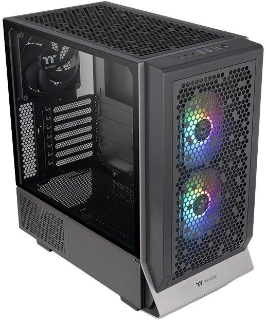 Caixa PC THERMALTAKE Ceres 300 TG ARGB (ATX, EATX, micro ATX, Mini-ITX - Midi Tower - SPCC, vidro temperado - Preto) — miniatura 5